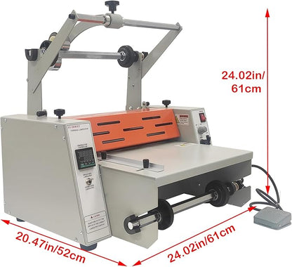 Yokoma 14.17in Electric Thermal Laminator - Image 8