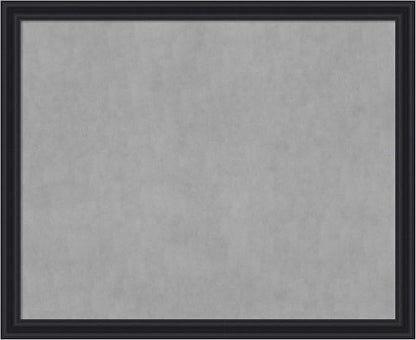 Amanti Art Black Framed Magnetic Board 36x44 X-Large Vision Board by AmantiArt