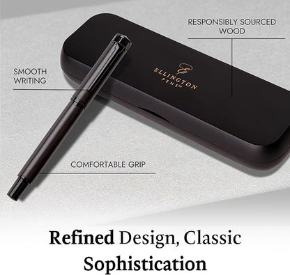 Ellington Pens Luxury Wood Fountain Pen Set – Extra Fine Nib - Image 6