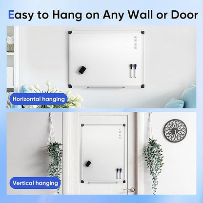 VUSIGN 18" x 12" Small Magnetic Whiteboard - Image 6