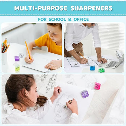 100 Pack Pencil Sharpeners Bulk - Image 6