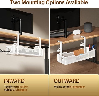 Under Desk Cable Management Large, Cinati 16" Cable Management Box - Image 5
