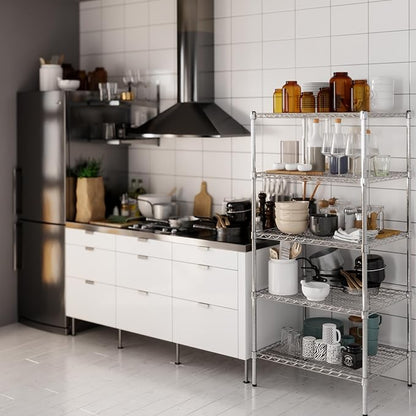 Regal Altair 24" Deep x 30" Wide x 64" Height Wire Shelving Kit | 5-Tier | NSF - Image 2