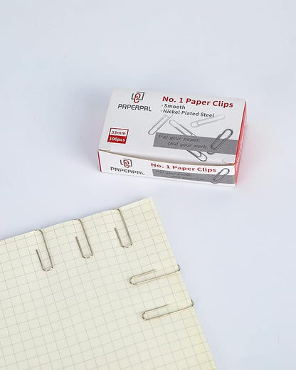 PAPERPAL Paperclips for Office School & Personal Use, #1 Smooth Paper Clip - Image 5