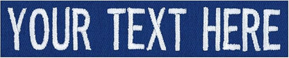 Custom Uniform Name Tapes Solid Colors. Made in The U.S.A. Ships Under 24 by NORTHERNSAFARI