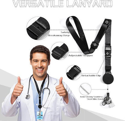 DELSWIN Heavy Duty Retractable Lanyard - Image 2