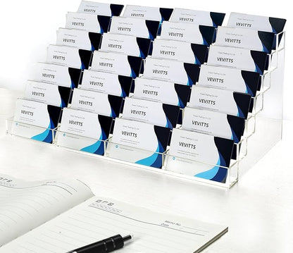 Vevitts Acrylic Business Card Holder by Vevitts