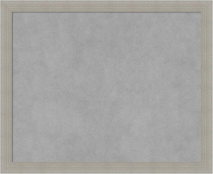 Amanti Art Grey Framed Magnetic Board 18x22 Small Vision Board by AmantiArt