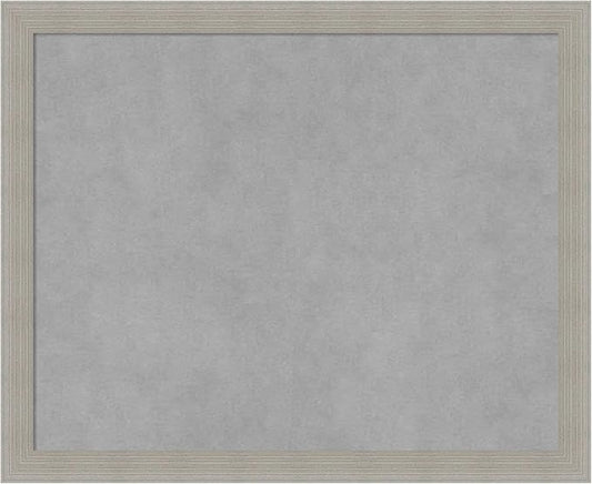 Amanti Art Grey Framed Magnetic Board 18x22 Small Vision Board by AmantiArt