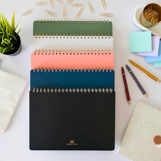 Merely Home Undated Weekly Business Planner | 8.25” x 11.75” ADHD Organizer | - Image 4