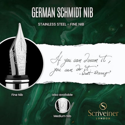 Scriveiner British Racing Green Fountain Pen - Image 5