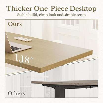 ErGear Height Adjustable Electric Standing Desk, 47.2 x 23.6 Inches Sit Stand - Image 4