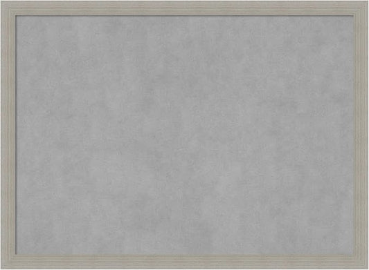 Amanti Art Grey Framed Magnetic Board 22x30 Medium Vision Board by AmantiArt