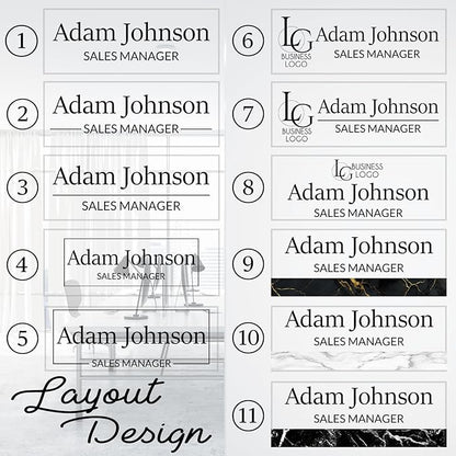 Custom Name Plates for Doors Personalized Wall Name Signs Office Workspace - Image 4