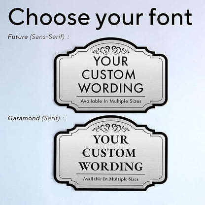 Custom Decorative Outdoor Signs, Personalized Aluminum, Customized Driveway - Image 9
