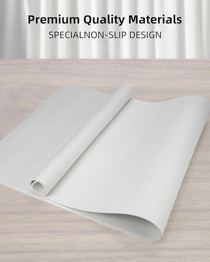 PU Leather Desk Mat Protector - Image 2