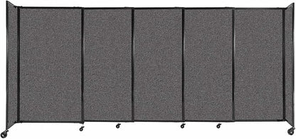 Versare Straightwall Sliding Portable Wall Partition | Freestanding Office by VERSARE