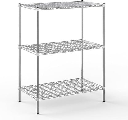 Regal Altair 24" Deep x 42" Wide x 54" Height Wire Shelving Kit | 3-Tier | NSF by Regal+Altair