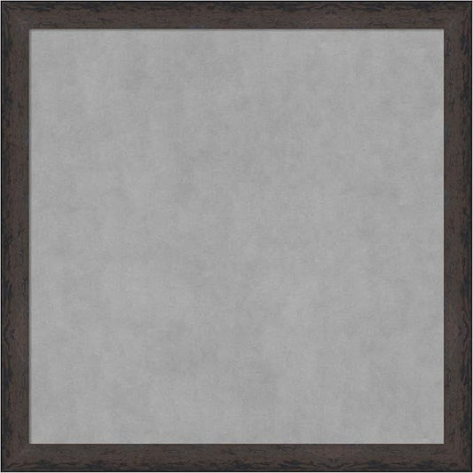 Amanti Art Black Framed Magnetic Board 27x27 Medium Vision Board by AmantiArt