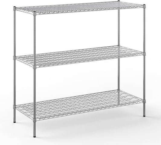 Regal Altair 24" Deep x 60" Wide x 54" Height Wire Shelving Kit | 3-Tier | NSF by Regal+Altair
