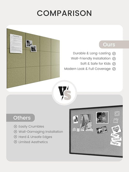 Bumusty Large Cork Board 47"x35" Alternative - Image 7