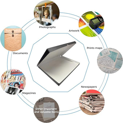 Lineco Folio Storage Box, Clamshell Design - Image 6