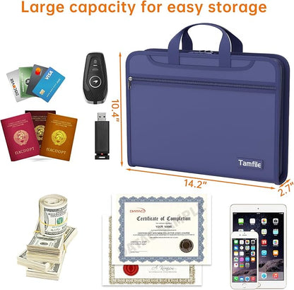 5200℉ Fireproof Accordion File Organizer - Image 5