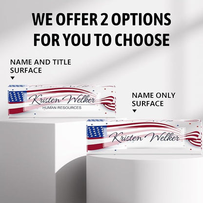 Personalized Name Plate for Desk Custom Acrylic Desk Name Plate Custom Employee - Image 6