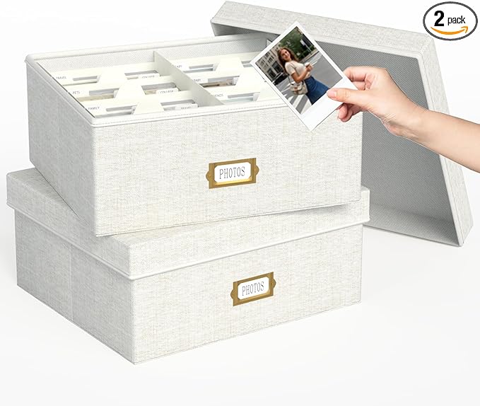 Decorative Photo Storage Box by JOLENSOY
