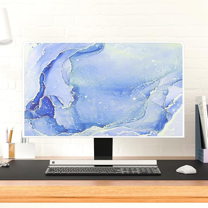 Baocicco Modern Violet Marble Waterproof Computer Monitor Dust Cover - Image 4