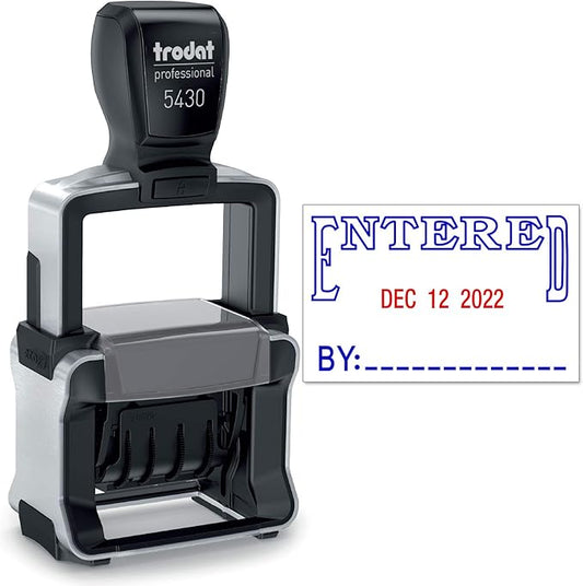 Trodat 5430 Professional Self-Inking Date Stamp by Maxmark