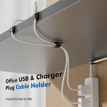 120Pcs Adhesive Cable Clips, Cord Holder, Cord Clips - Image 5