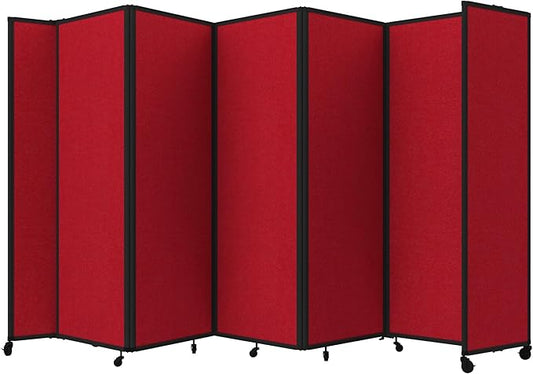 Versare Room Divider 360 Portable Wall Partition | Folding Panels | Large by VERSARE