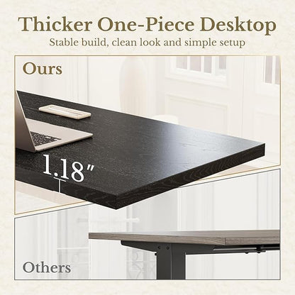 ErGear Height Adjustable Electric Standing Desk, 47.2 x 23.6 Inches Sit Stand - Image 5