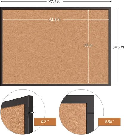 Board2by 2-Pack Cork Board Bulletin Board 36 x 48, Office Board - Image 5