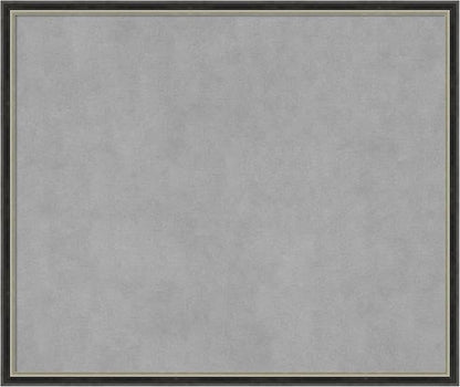 Amanti Art Black Framed Magnetic Board 21x25 Medium Vision Board by AmantiArt