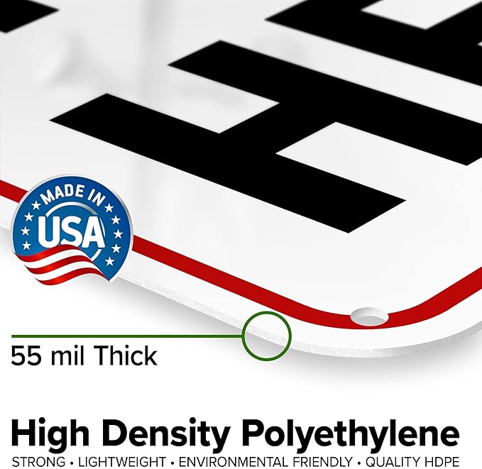 Custom Arrow, Custom Directional Sign, Up Arrow, 18x24 Inches, 55 mil thick - Image 3