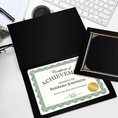 Geographics® 30% Recycled Blank Parchment Certificates, 8 1/2" x 11", Optima - Image 2