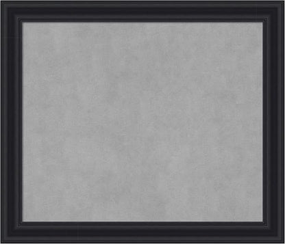 Amanti Art Black Framed Magnetic Board 24x28 Medium Vision Board by AmantiArt
