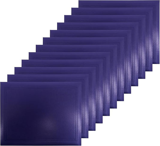 GraduationMall 8.5"x11" Smooth Padded Diploma Cover Certificate Holder Purple by GraduationMall%C2%AE