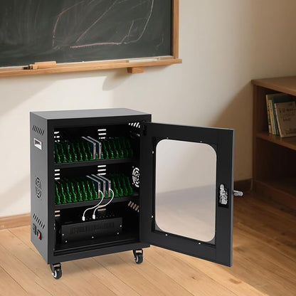 QUEWATSA Cell Phone Charging Station, 30-Device Rechargeable Mobile Phones - Image 2