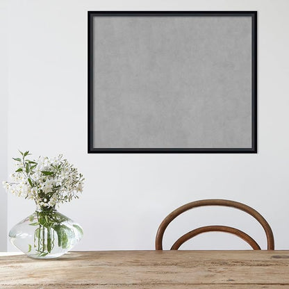 Amanti Art Black Framed Magnetic Board 21x25 Medium Vision Board - Image 5