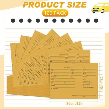 120 Pcs 9 x 12 In Vehicle Dealer Jackets - Image 2