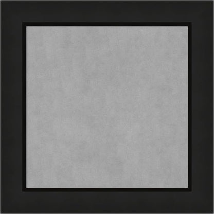 Amanti Art Black Framed Magnetic Board 15x15 X-Small Vision Board by AmantiArt