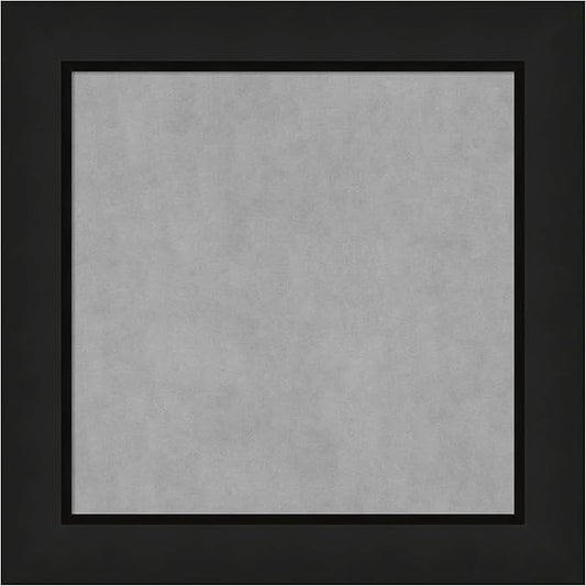 Amanti Art Black Framed Magnetic Board 15x15 X-Small Vision Board by AmantiArt