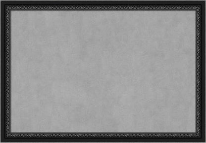 Amanti Art Black Framed Magnetic Board 28x40 Large Vision Board by AmantiArt