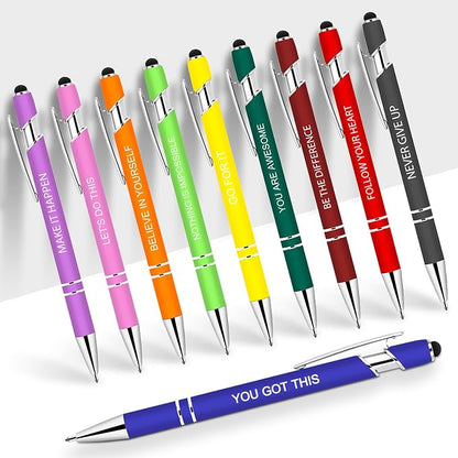 Greengines 10 Pcs Inspirational Pens - Image 9