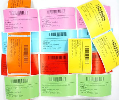 BETCKEY - 2.5" x 1" Multipurpose & Barcode Labels Compatible - Image 4