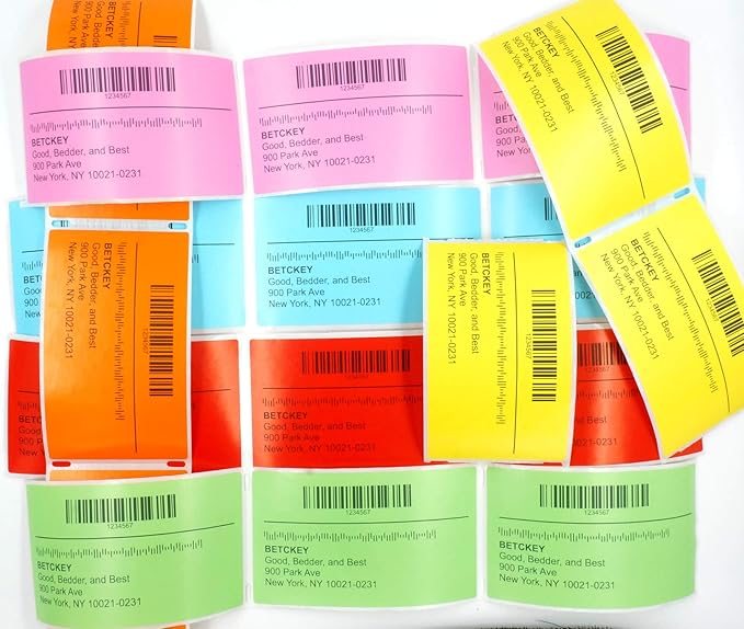 BETCKEY - 2" x 1.5" UPC Barcode & Address Labels Compatible - Image 4