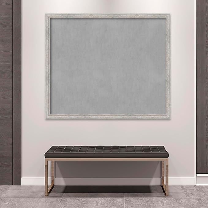 Amanti Art Silver Framed Magnetic Board 43x51 Oversize Vision Board - Image 5